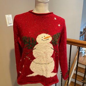 Northern Isles Snowman Sweater